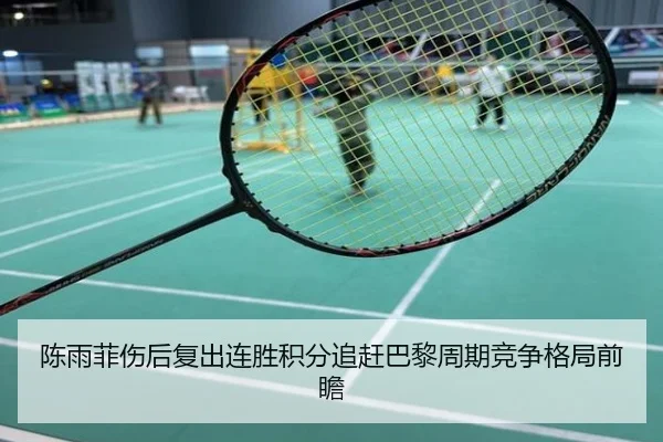 陈雨菲伤后复出连胜积分追赶巴黎周期竞争格局前瞻